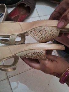 Sparkly Flat Sandals