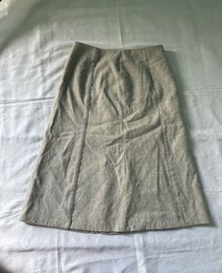 Classic A-Line Midi Skirt