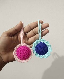 handmade crochet keychain (1p)