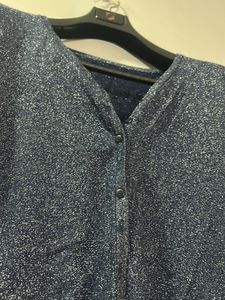 Sparkly Blue Cardigan