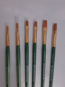 Fine Art Paint Brushes  Set Of 6 Brushes No.38,43,45,45,65,65