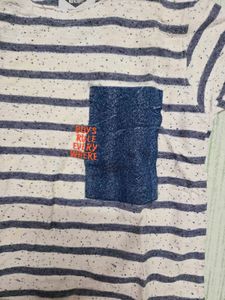 Lee Cooper Striped T-Shirt