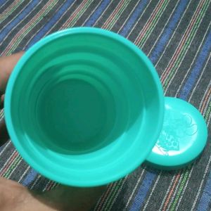 🆕 Foldable Plastic Travel Glasses with Dust-Proof Covers for Camping | Hiking | Office| Home | Expandable Cups, Multicolor
