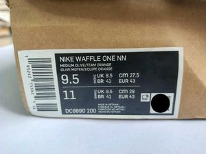 Nike Waffle One Olive Green Men's Sneakers