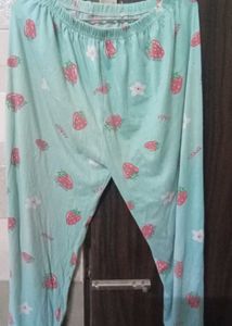Cute Strawberry Print Pajama Pants