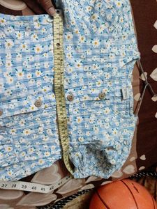 Blue Floral Prairie Dress