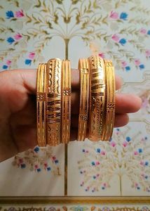 Premium Quality Gold Plated Bangles