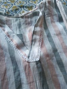 Striped Kurta and Pant Set
