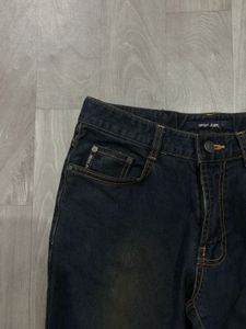 Dark Wash Low Rise Jeans