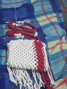 Handmade Macrame Sling Bag