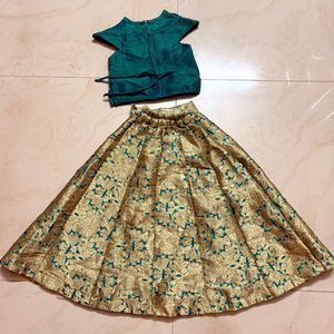 Girls blue lehenga