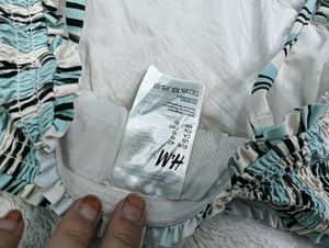 Striped Smocked 🥰Crop Top