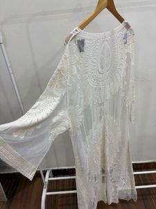 Mesh Lace Detail Cape