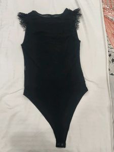 Zara Trafaluc Sheer Lace Top