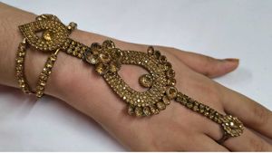 Elegant Hand Harness Bracelet stone
