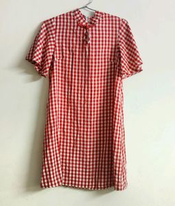 korean gingham pinterest plaid picnic dress