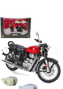 Royal Enfield Classic 350 Scale Model Toy Bike