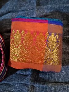 Colorful Striped Banarasi borders  (3)