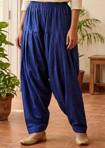 Stylish Blue Ethnic Pants with dupatta