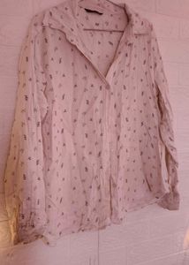 Chic Printed Button-Up Shirt