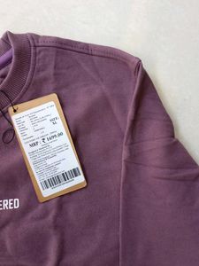 Men's Purple Graphic Sweatshirt