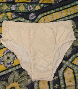 Women's Light Green Cotton Briefs