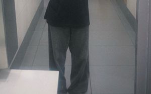 Grey Wide Leg baggy Jeans