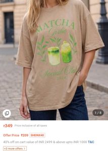 Trendy Matcha Girlie Social Club T-Shirt