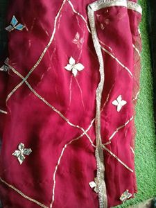 mehrun gota Patti saree