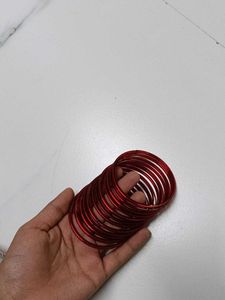 Set of Red Bangles