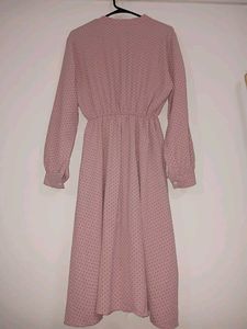 Pink Polka Dots Dress