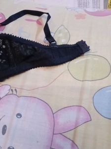 Black Lace Padded Bra