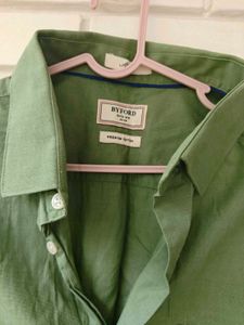 Men's Casual Green  Shirt