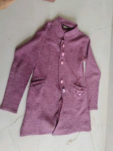 Chic Purple Cardigan