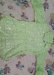 Elegant Embellished short kurti