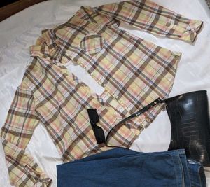The Urban Vintage Plaid Shirt🤎