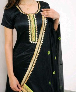 Stylish Black lehnga Set with dupatta