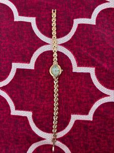 Elegant Gold-Tone Women's Watch