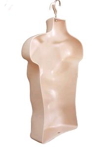 1 Black Mannequin Torso Display with hollow back