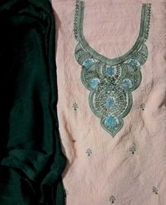 Embroidered Kurta with Dupatta
