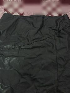 Black A-line Skirt