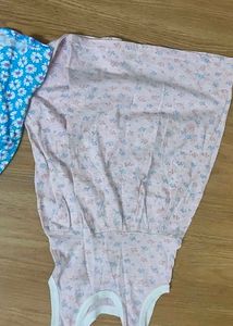 set of 2 Cute Floral Print Baby Dresses