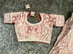 Elegant Embroidered Lehenga Skirt