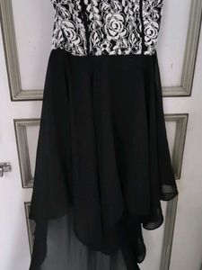 Elegant Black &amp; White Dress