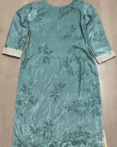 Sea Green Kurti Set