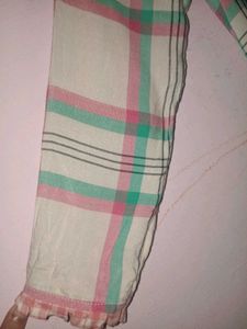 Plaid Tunic Top