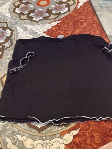 Black T-Shirt with "Enjoy the Now"