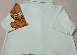 H&amp;M Garfield Graphic Collared Shirt