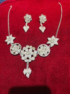 Branded American Diamond Necklace New With Tag😍