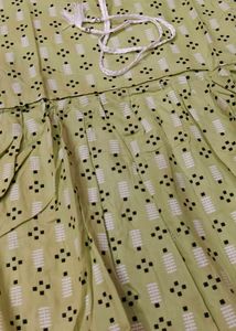 Pink Printed Kurta with Tassel Detail